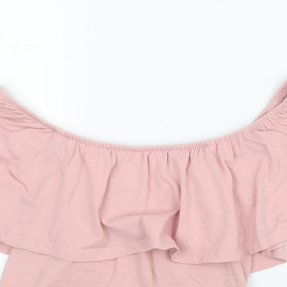 Atmosphere Womens Pink   Basic T-Shirt Size 8