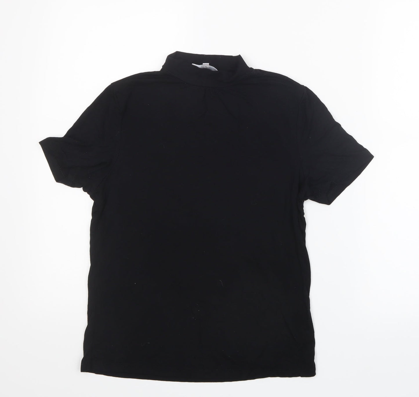 Red Herring Womens Black   Basic T-Shirt Size 12