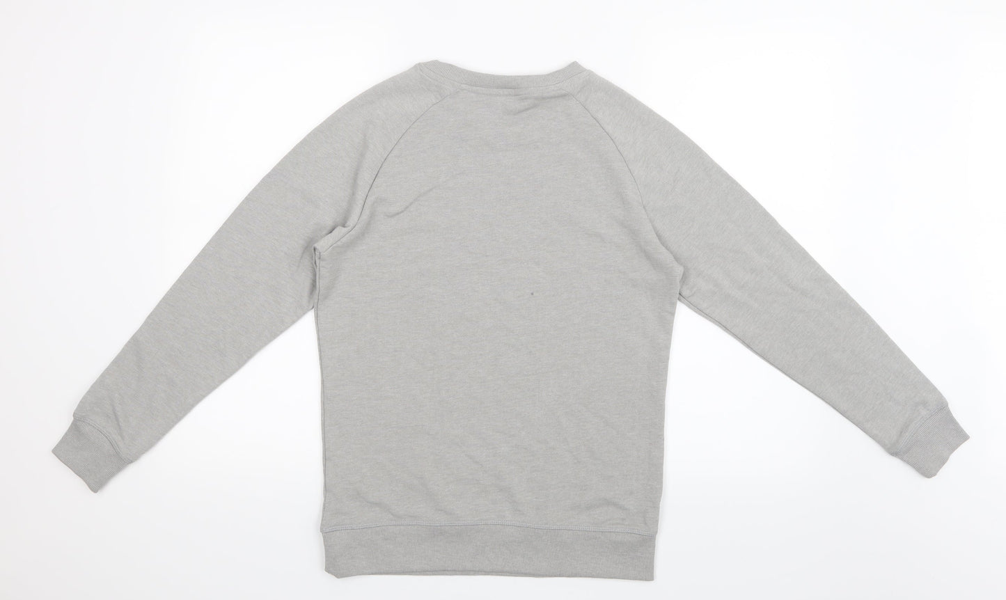 Russell Mens Grey   Pullover Jumper Size S