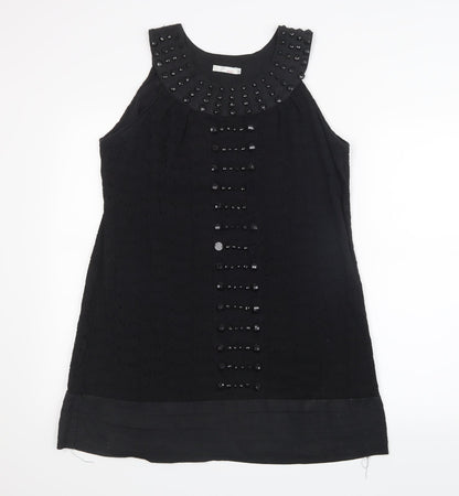 Preloved S.C Fashion Womens Black   Basic Blouse Size L - Front