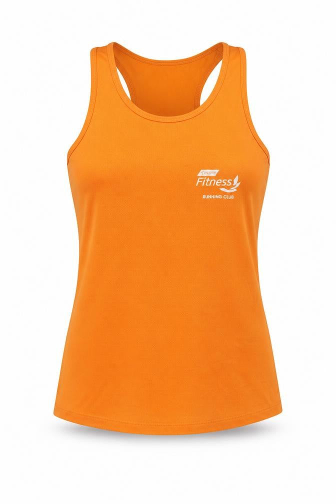 Awdis Womens Orange   Basic Tank Size M  - Neon