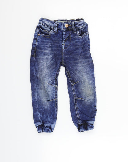 Denim & Co. Girls Blue   Straight Jeans Size 2-3 Years