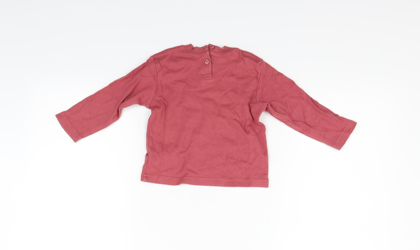 George  Pink   Basic T-Shirt Size 12-18 Months  - Super hero