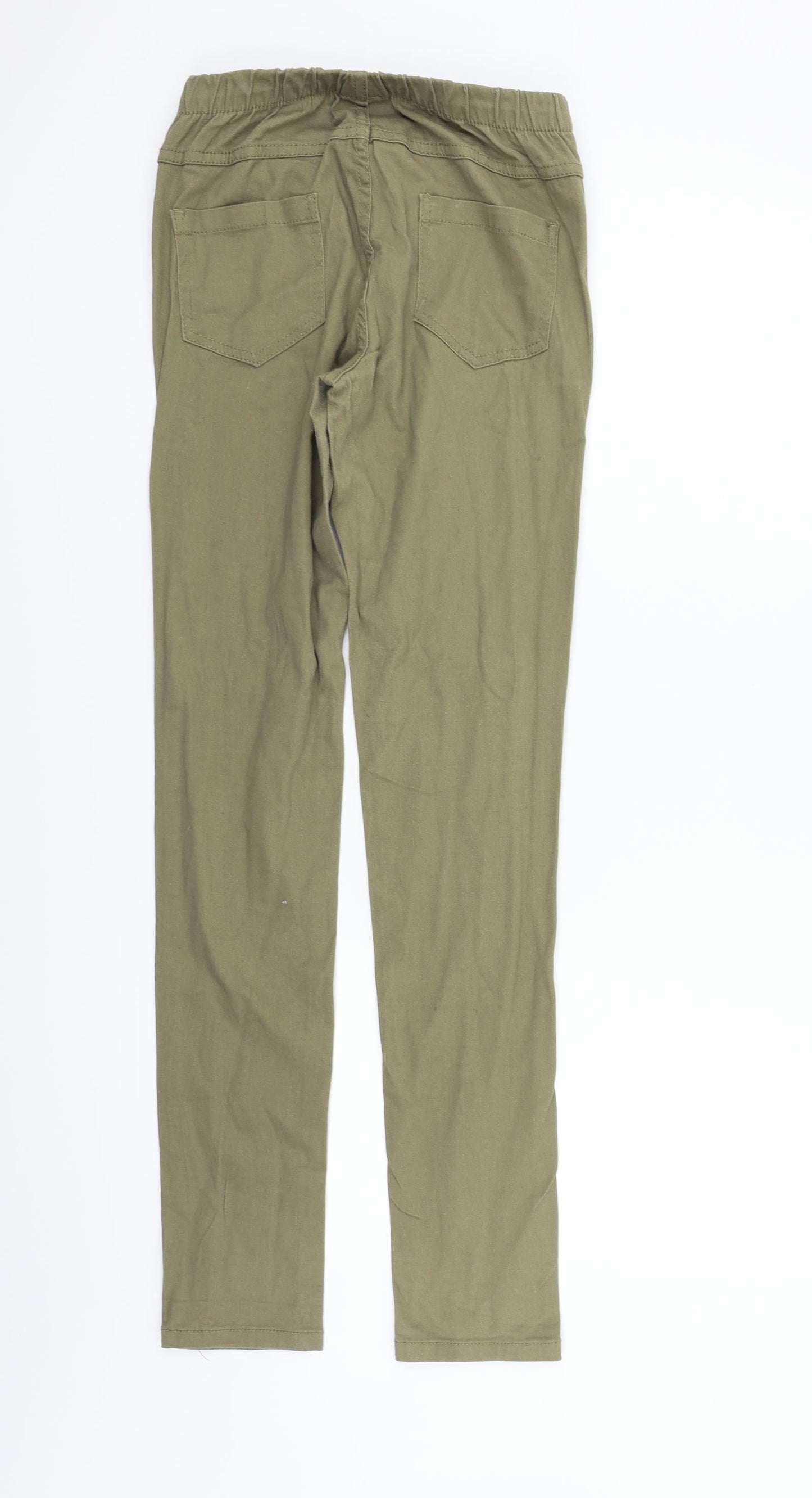 Pieces Womens Beige   Trousers  Size M L30 in