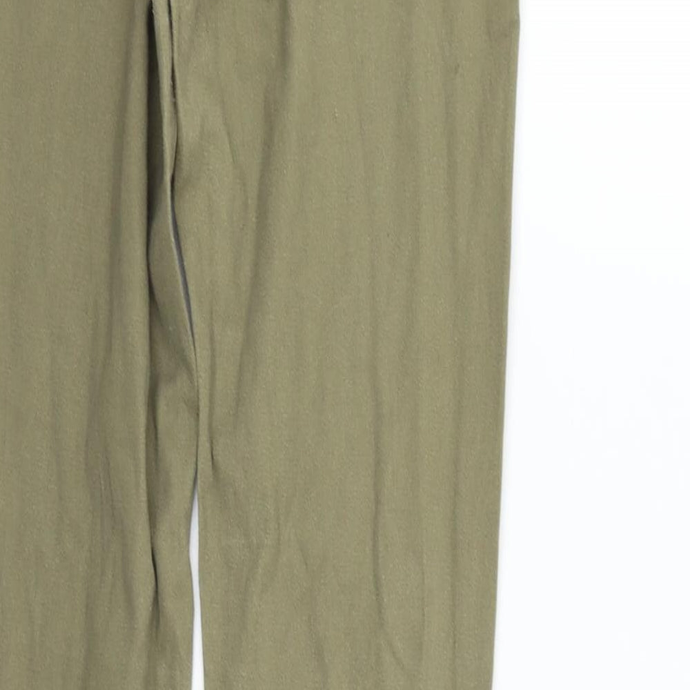 Pieces Womens Beige   Trousers  Size M L30 in