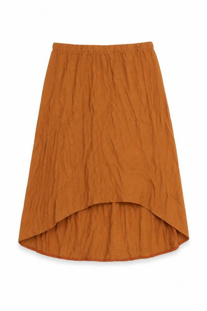 eVIE Womens Orange Houndstooth  Flare Skirt Size 10