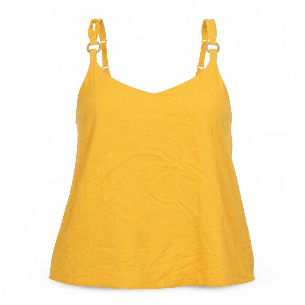 Select Womens Orange   Basic Tank Size 16