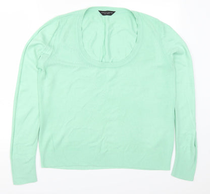 Preloved Dorothy Perkins Womens Green   Pullover Jumper Size 18 - Front