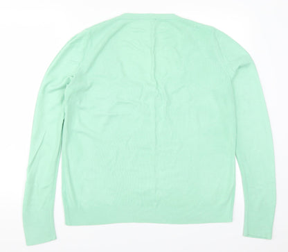 Preloved Dorothy Perkins Womens Green   Pullover Jumper Size 18 - Back
