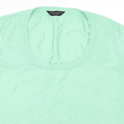 Preloved Dorothy Perkins Womens Green   Pullover Jumper Size 18 - Detail