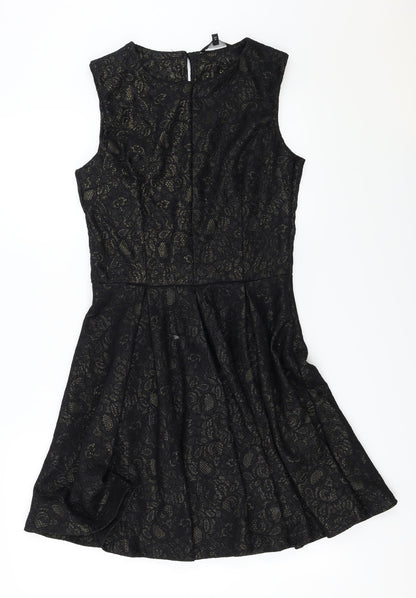 Next  Womens Black   A-Line  Size 8