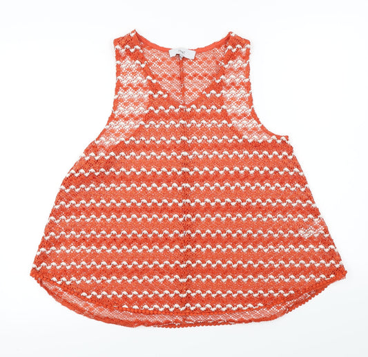 NEXT Womens Orange   Basic T-Shirt Size 12