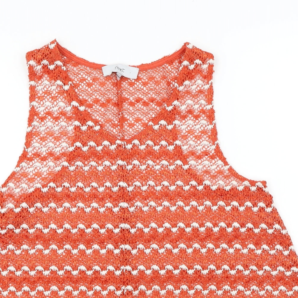 NEXT Womens Orange   Basic T-Shirt Size 12