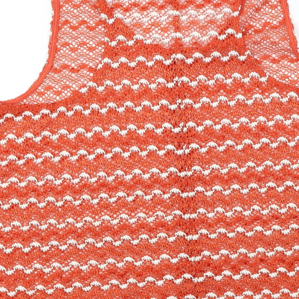 NEXT Womens Orange   Basic T-Shirt Size 12