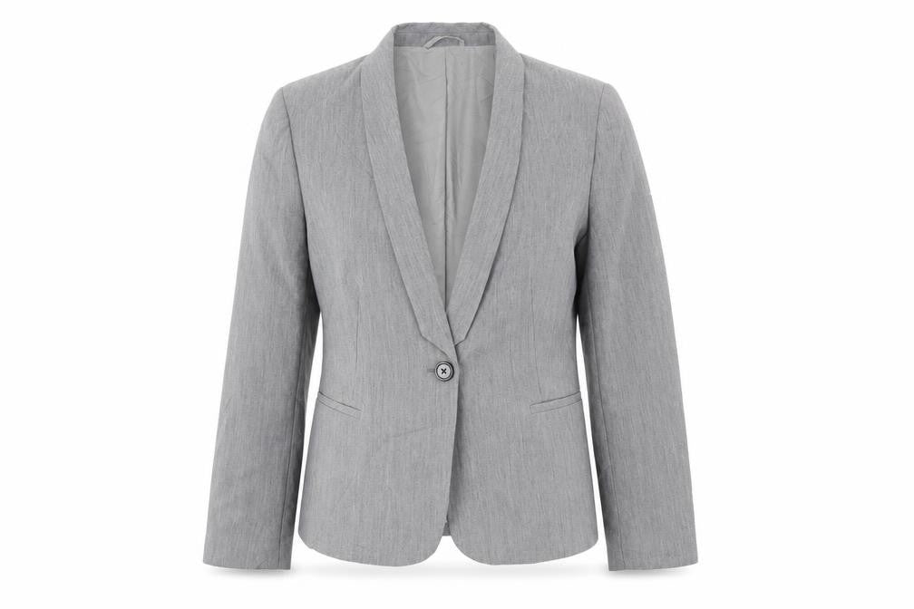 Papaya  Womens Grey   Jacket Blazer Size 12