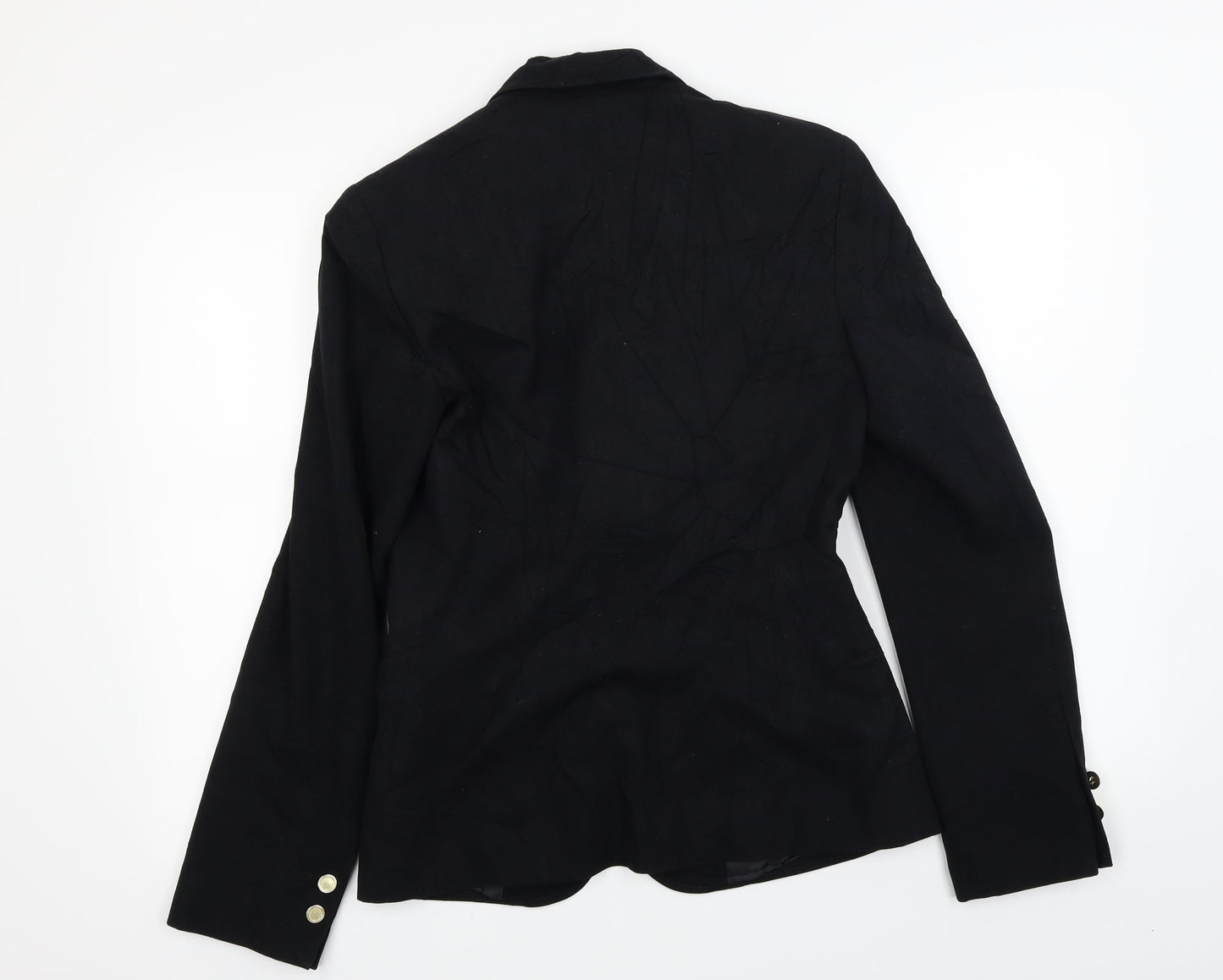 Marks and Spencer  Womens Black   Jacket Coat Size 8
