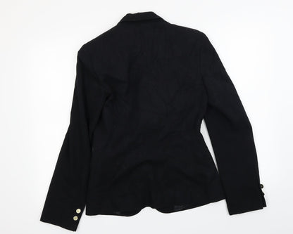 Marks & Spencer  Womens Black   Jacket Coat Size 8