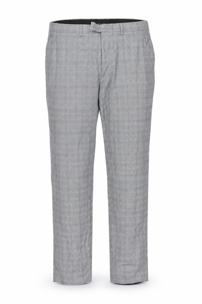 River Island  Womens Grey Check  Trousers  Size 32 in L26 in