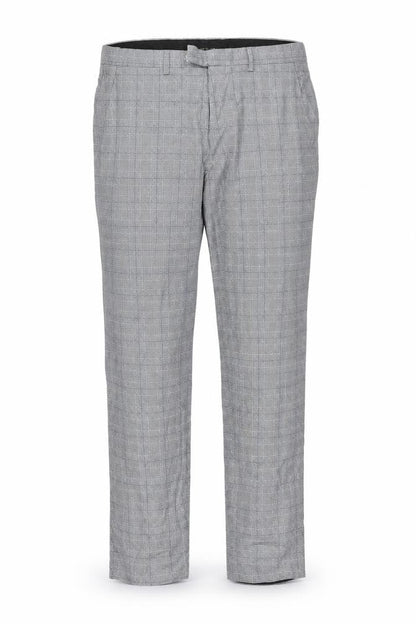 River Island  Womens Grey Check  Trousers  Size 32 in L26 in