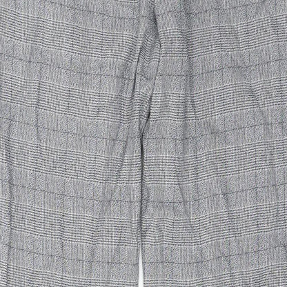 River Island  Womens Grey Check  Trousers  Size 32 in L26 in