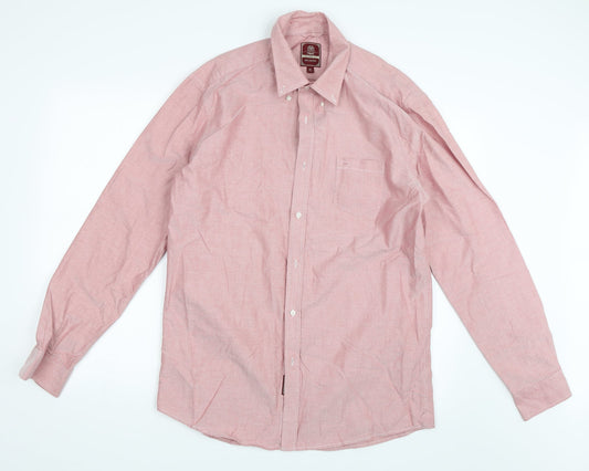 NEXT Mens Red    Button-Up Size 16