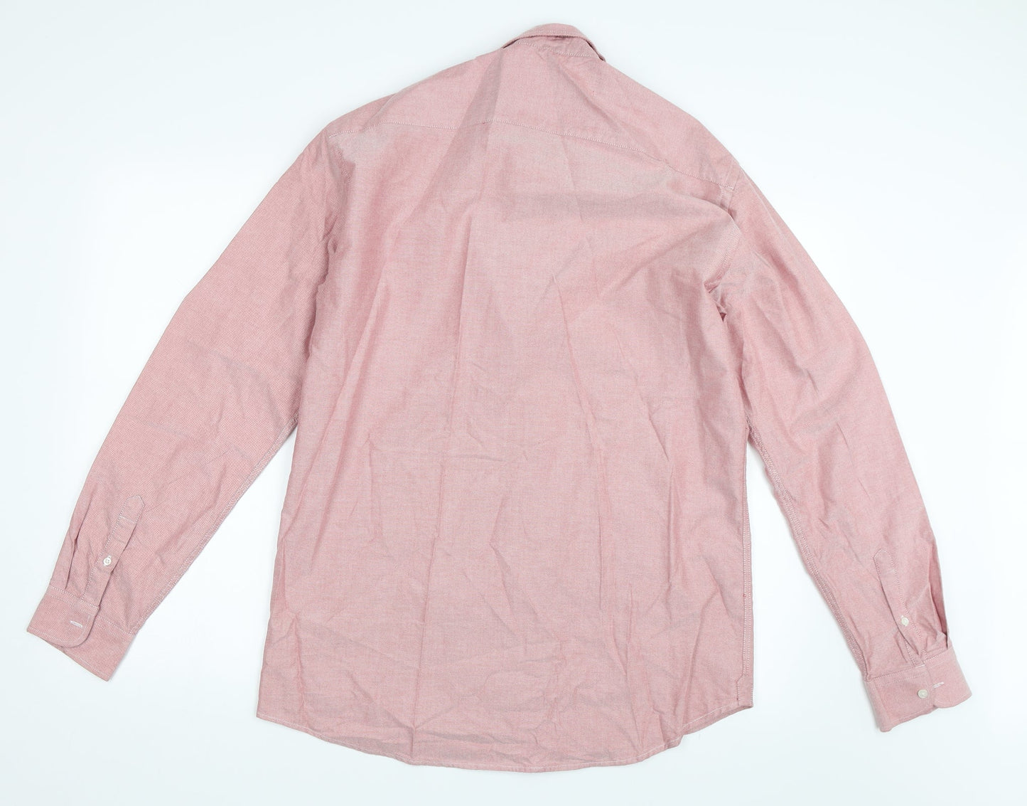 NEXT Mens Red    Button-Up Size 16