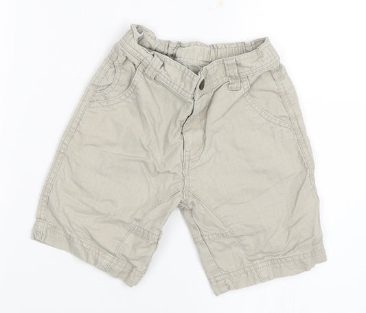 NEXT Boys Beige   Chino Shorts Size 4 Years