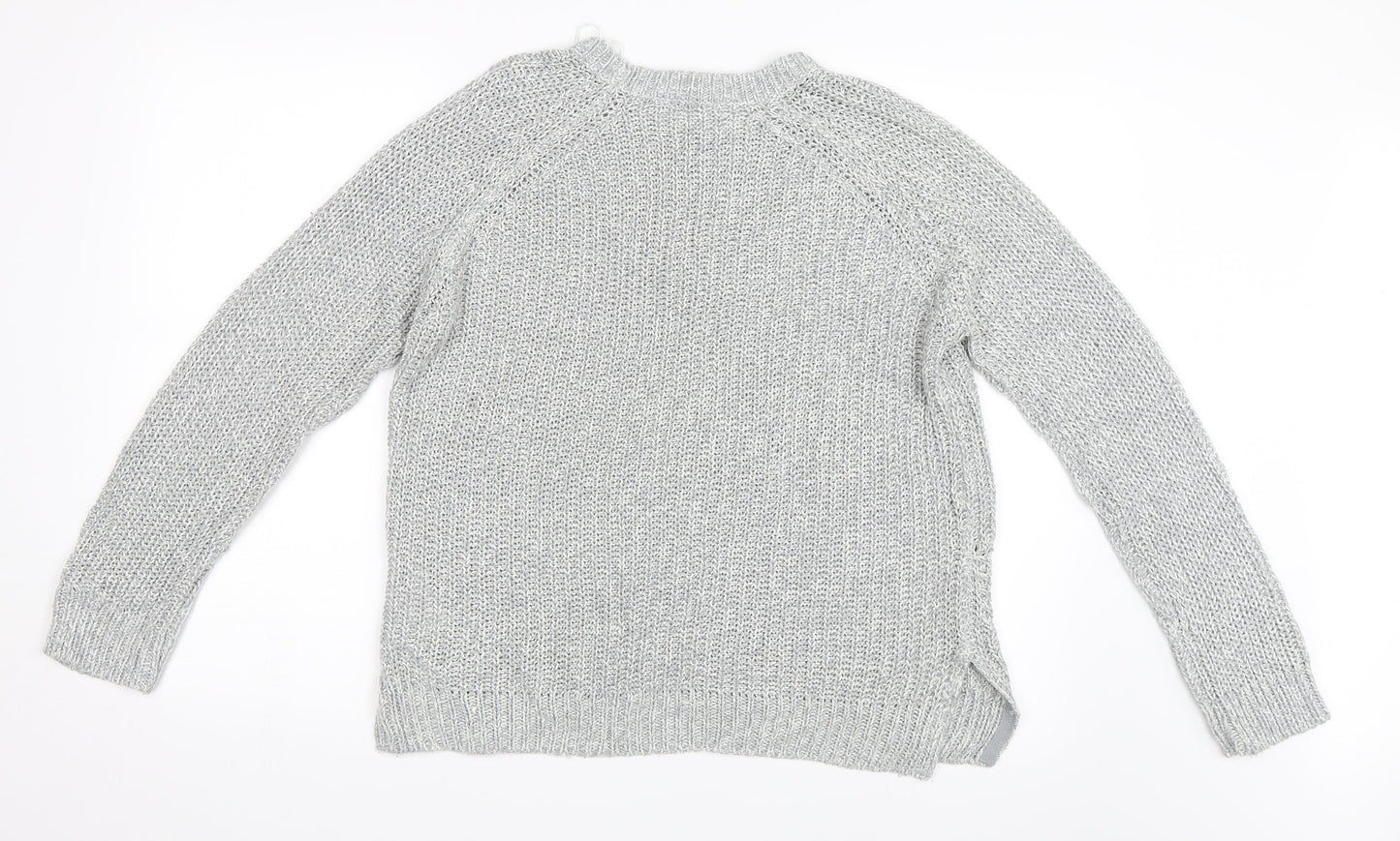 Peacocks Womens Grey   Pullover Jumper Size M