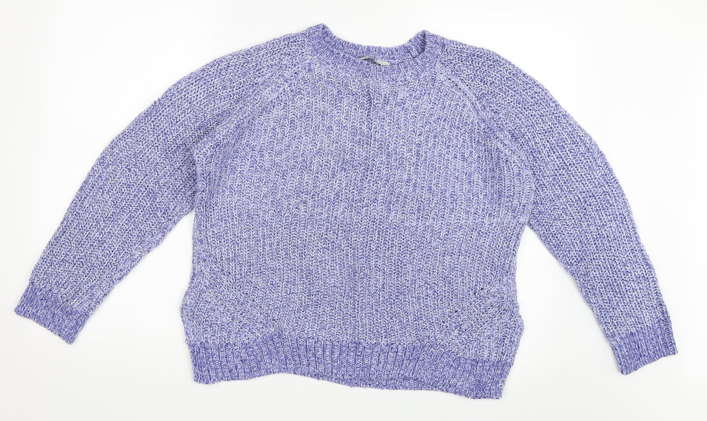 Peacocks Womens Blue   Pullover Jumper Size M