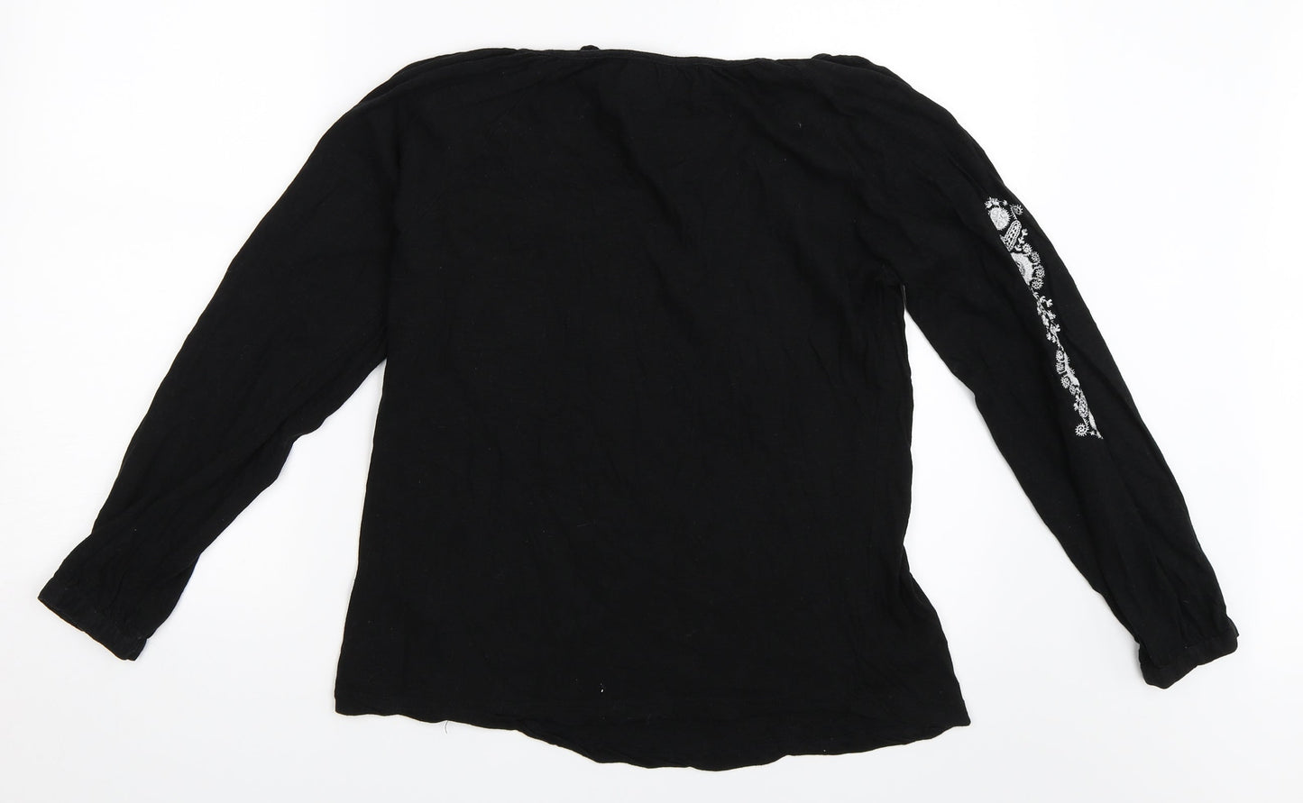 Atmosphere Womens Black   Basic T-Shirt Size 10