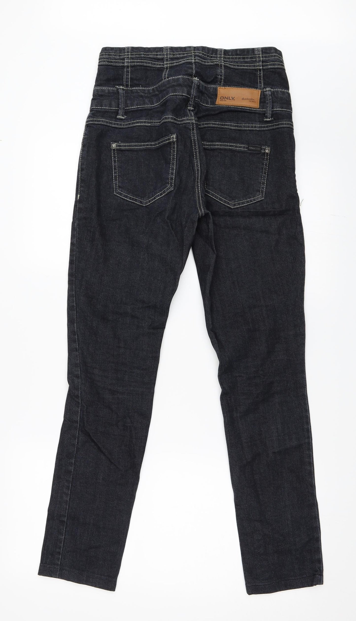 Only Womens Blue  Denim Straight Jeans Size 28 in L34 in