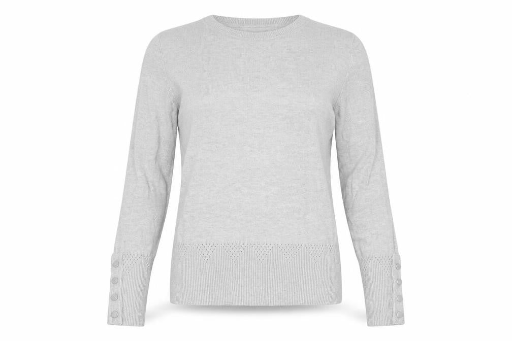 Dorothy Perkins Womens Grey   Pullover Jumper Size 8
