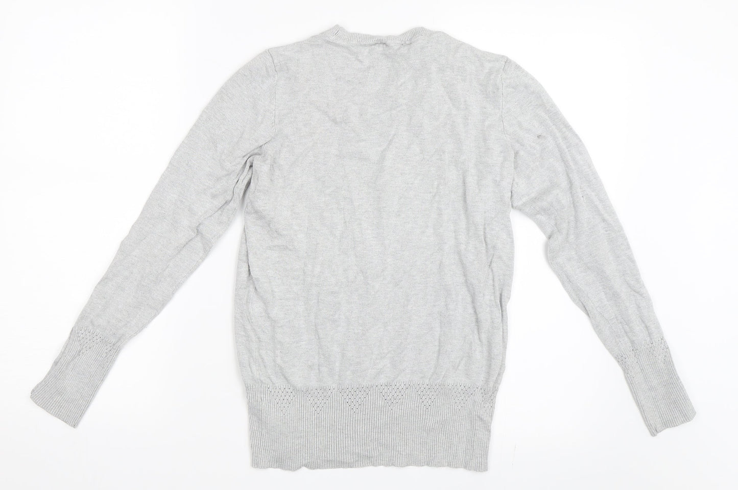 Dorothy Perkins Womens Grey   Pullover Jumper Size 8