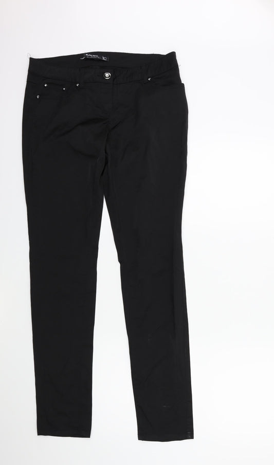 blind casuals Womens Black   Trousers  Size L L32 in