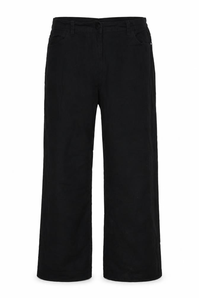 Preworn Womens Black   Cargo Trousers Size 32 in L27 in