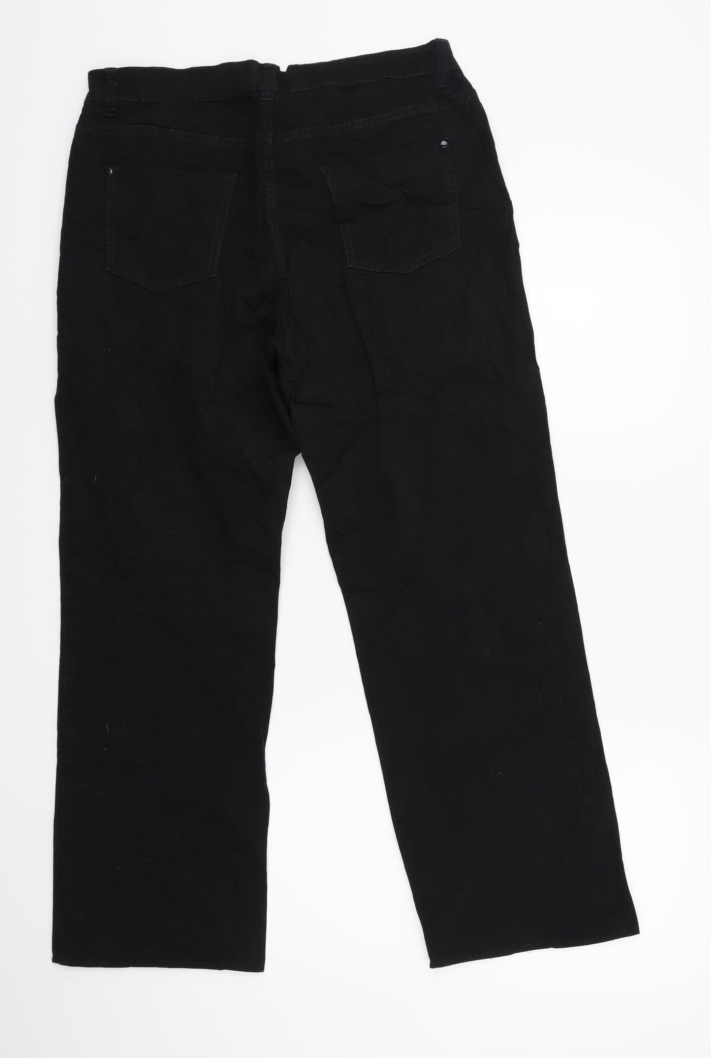 Preworn Womens Black   Cargo Trousers Size 32 in L27 in