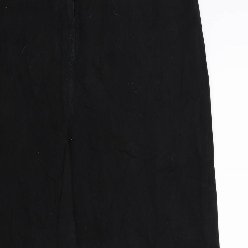 Preworn Womens Black   Cargo Trousers Size 32 in L27 in