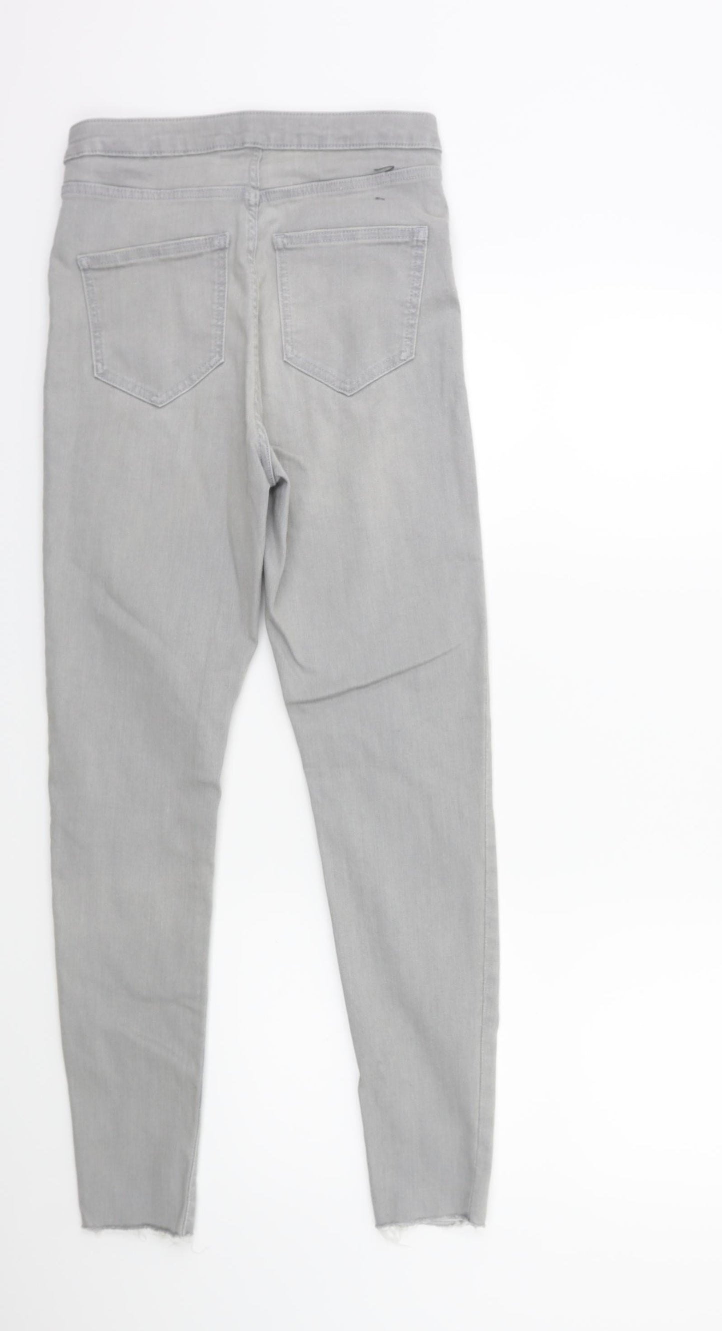 Marks and Spencer Womens Grey  Denim Skinny Jeans Size 8 L28 in