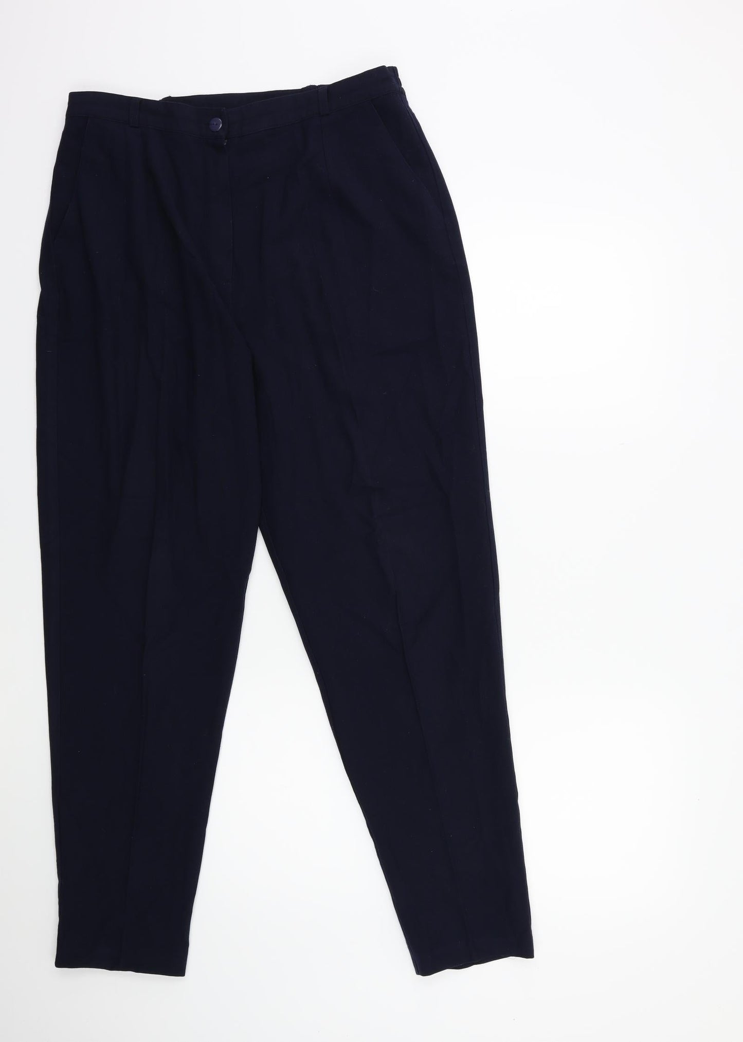 Plus Collection Womens Blue   Trousers  Size 16 L30 in
