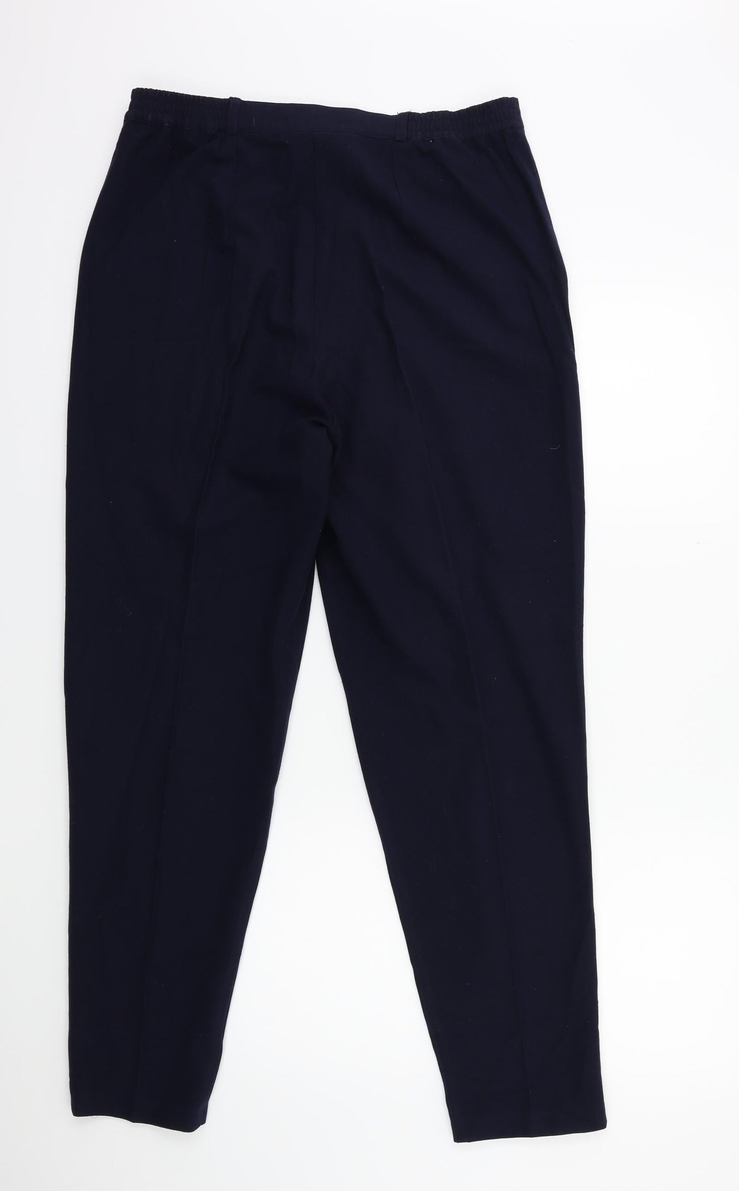 Plus Collection Womens Blue   Trousers  Size 16 L30 in
