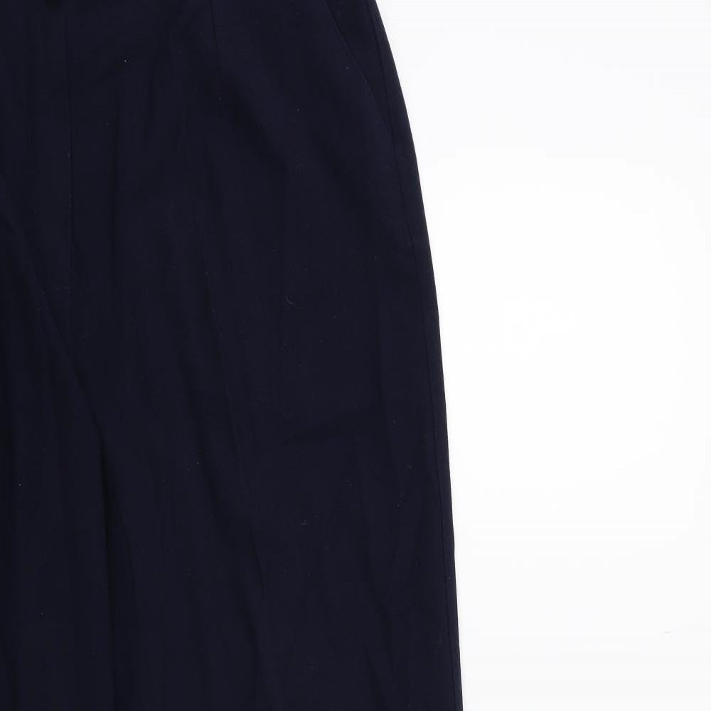Plus Collection Womens Blue   Trousers  Size 16 L30 in