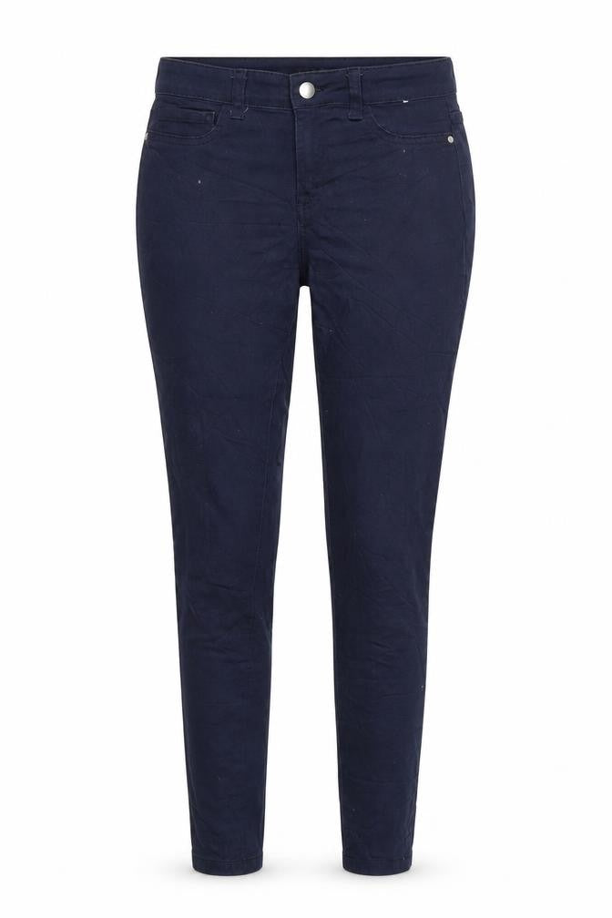 Denim & Co. Womens Blue  Denim Skinny Jeans Size 6 L25 in