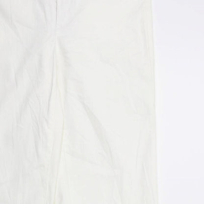Cambio Womens White  Denim  Jeans Size 12 L34 in