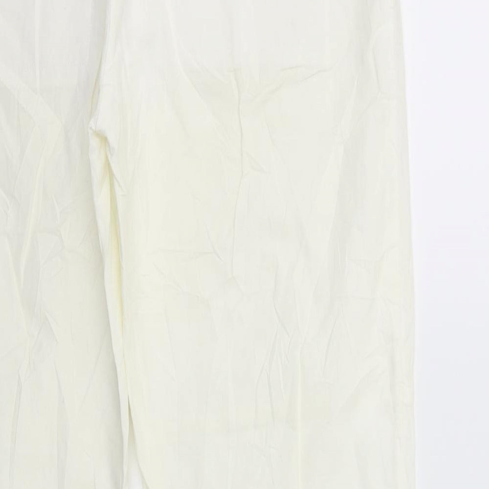 Taifun Womens White   Trousers  Size 14 L26 in