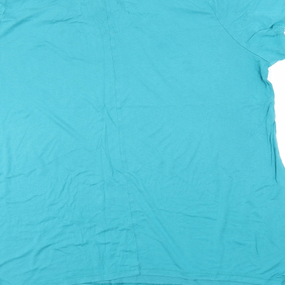 Preworn Womens Blue   Basic Blouse Size XL