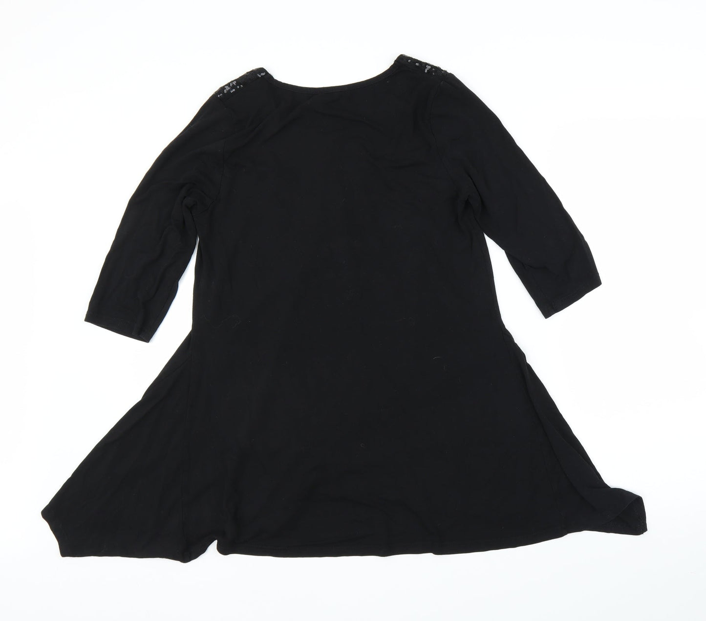Preworn Womens Black   A-Line  Size L