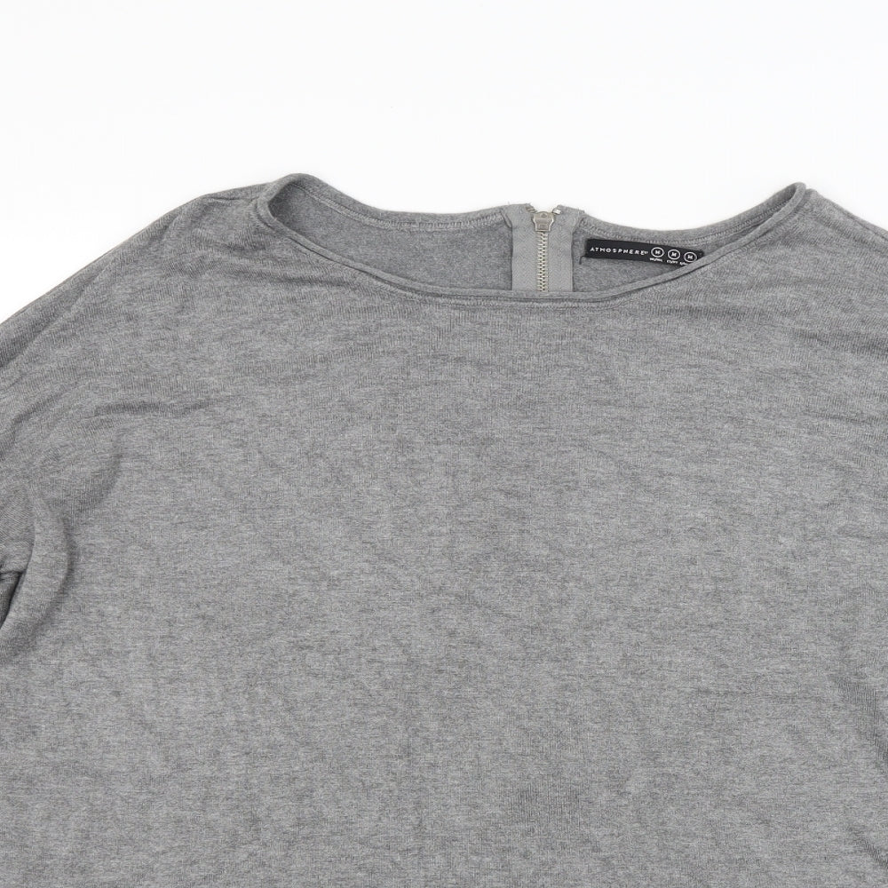 Atmosphere Womens Grey  Knit Pullover Jumper Size M