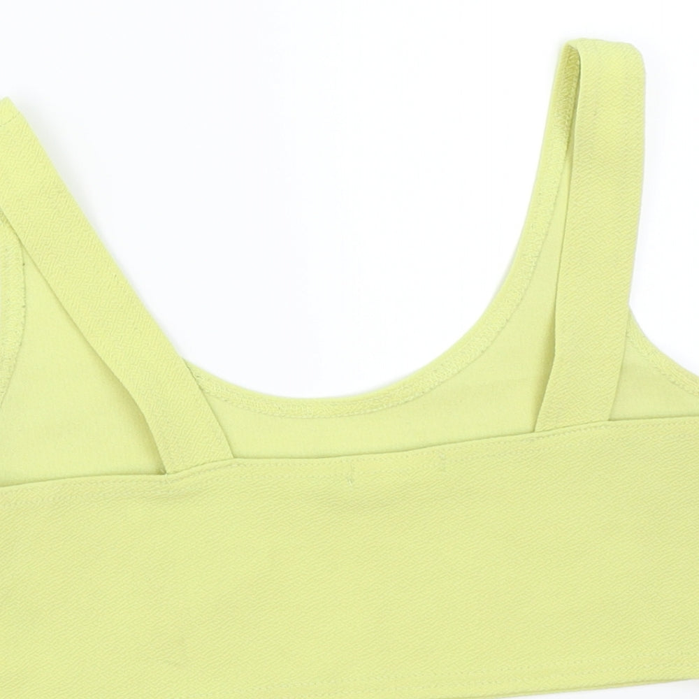 Boohoo Womens Green   Basic Tank Size 12