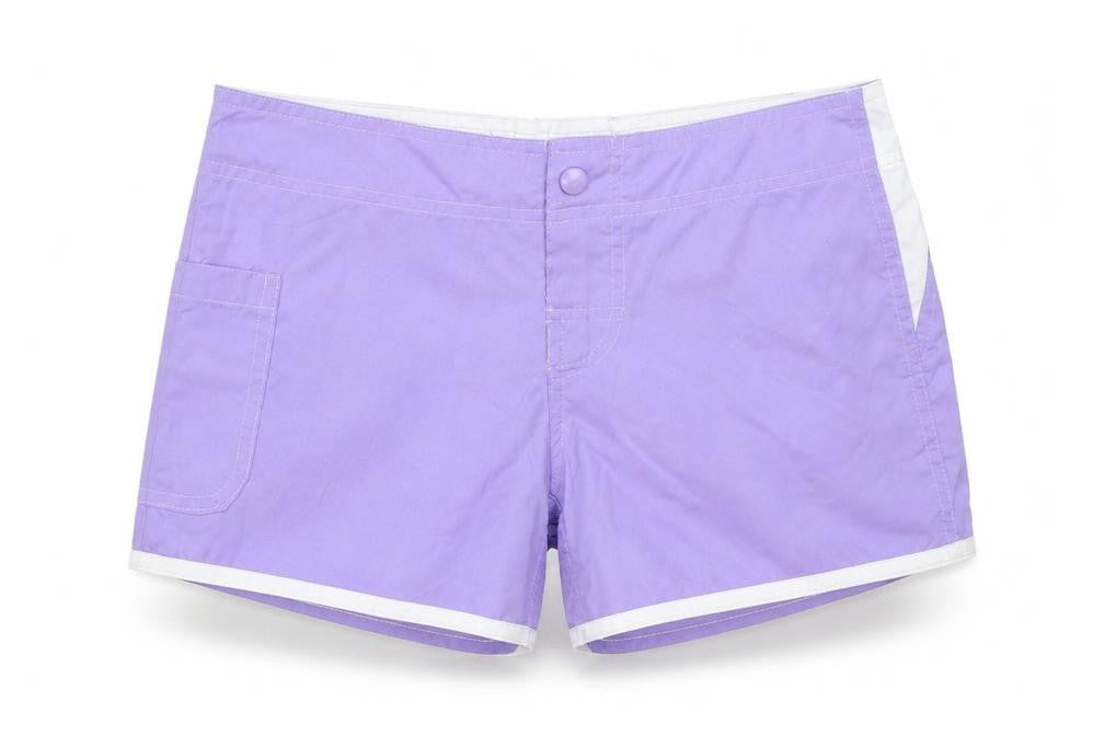 Nicole Womens Purple   Bermuda Shorts Size S