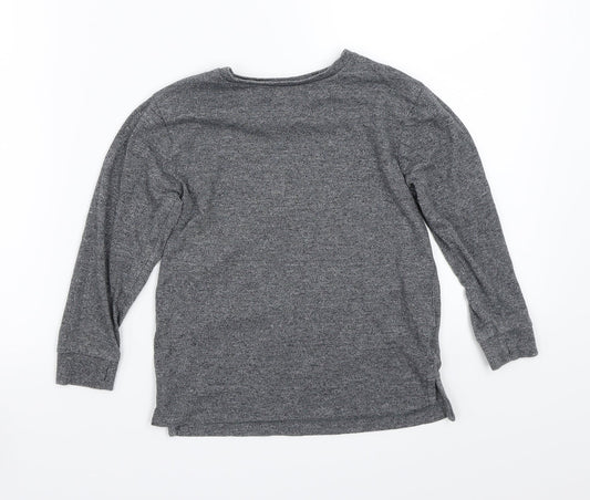 NEXT Girls Grey   Basic T-Shirt Size 5 Years